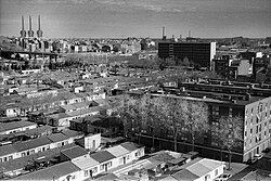 Fotografía histórica de las casas baratas de Buen Pastor en 2004