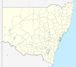 Mapa de Wollongong en Nueva Gales del Sur