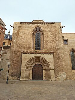 Puerta de la Almoina de la catedral de Valencia
