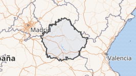 Mapa de la provincia de Cuenca