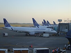 Aeronaves en el Aeropuerto Internacional de Tocumen
