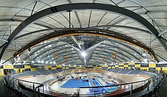 Vista general del Velódromo Dunc Gray