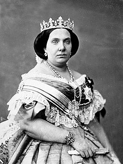 Retrato de la reina Isabel II de España