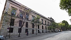 Antigua Facultad de Medicina de San Carlos en Madrid.