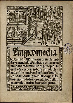 Una edición impresa de La Celestina