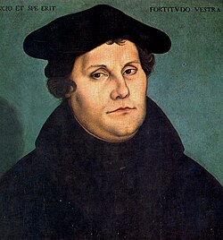Retrato de Martín Lutero