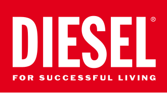 Logo y representación visual de la marca Diesel