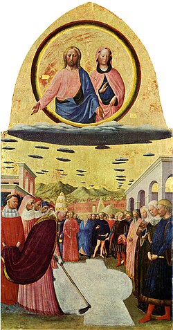 Leyenda de la fundación de la basílica por el milagro de la nieve