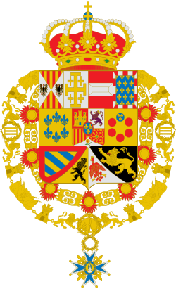 Escudo histórico vinculado a la Casa Real