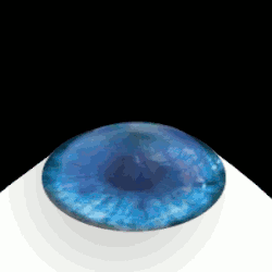 Esquema de creación de colgajo corneal con láser de femtosegundos