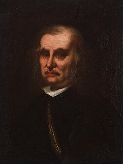Autorretrato atribuido a Juan Carreño de Miranda, óleo sobre lienzo