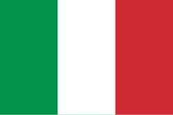 Bandera oficial de la República Social Italiana
