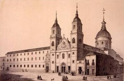 Antiguo edificio del Noviciado en el siglo XIX