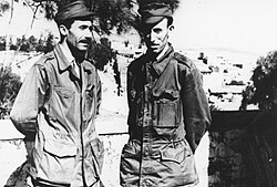 Houari Boumediène durante la guerra de independencia