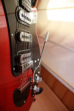 Cuerpo de la guitarra Red Special