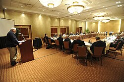 Reunión de la administración pública en Washington D. C.
