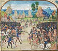 Batalla de Poitiers en 1356