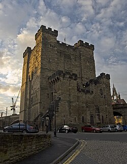 Torre del homenaje del castillo de Newcastle