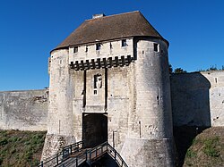 Puerta del castillo de Caen