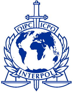 Logotipo oficial de la Interpol