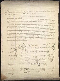 Acta de Independencia del Imperio Mexicano