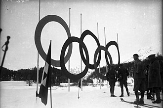 Tabla informativa y resumen de los Juegos Olimpicos de Sankt Moritz 1928