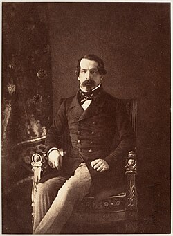 Fotografía de Luis Napoleón Bonaparte en 1852