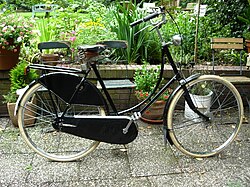 Modelo de bicicleta para damas de 1954