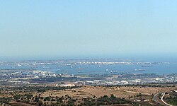 Bahía de Augusta en Sicilia