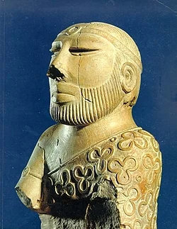 Efigie de un rey sacerdote de Mohenjo-Daro
