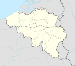 Mapa de ubicación de Lovaina en Bélgica