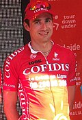 David Moncoutié con el equipo Cofidis