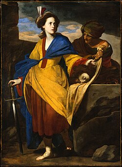 Judit con la cabeza de Holofernes