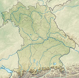 Canal Rin-Meno-Danubio ubicado en Baviera