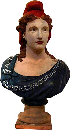 Busto de Marianne en el Palacio de Luxemburgo