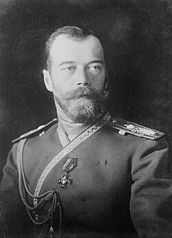 Nicolás II de Rusia.
