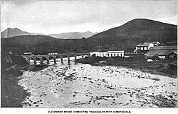 Puente colonial en Comayagüela en el año 1900