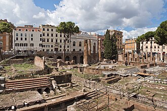 Ruinas en Largo di Torre Argentina