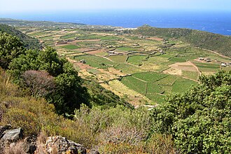 Paisaje de la llanura de Ghirlanda
