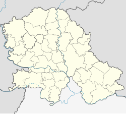 Mapa de la provincia de Voivodina destacando Pančevo