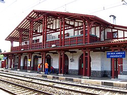 Estación de Deux-Jumeaux en Hendaya