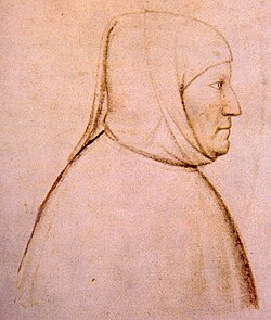 Retrato histórico de Petrarca pintado por Altichiero
