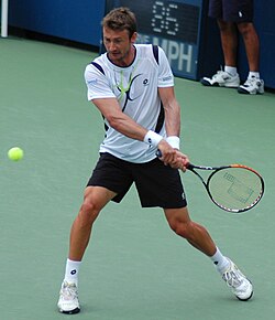 Juan Carlos Ferrero en el US Open