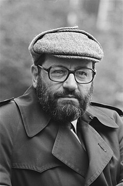 Retrato de Umberto Eco en 1984