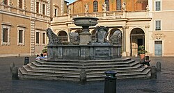 Vista del barrio del Trastévere en Roma