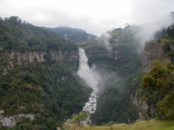 Vista del Salto del Tequendama
