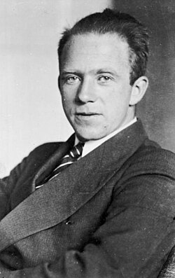 Retrato de Werner Heisenberg