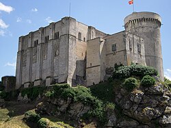 Castillo de Falaise en Normandía