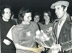 La capitana italiana Elena Schiavo premiada en 1974