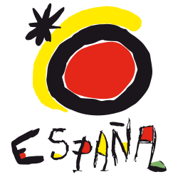 Logotipo Sol de Miró, imagen representativa de la Marca España desde 1983.